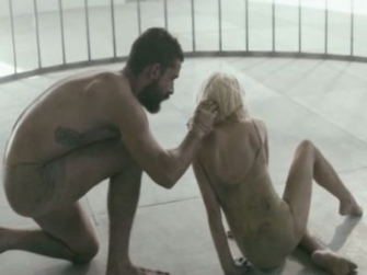 Images from the filming of the most controversial video: Shia "Elastic Heart" VIDEO