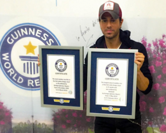 Enrique Iglesias has set two world GUINNESS records 