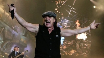 Brian Johnson will not give up singing