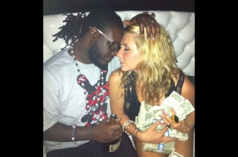 Bits from the Billboard: Twitpic of T-Pain and Kesha together in bed, Gaga Replaces Oprah at Top of Forbes Power List