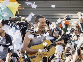 Burst of energy and joy in the new Coldplay video. "A Sky Full of Stars" seen here - VIDEO