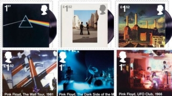 British Royal Mail takes out a series of 'Pink Floyd' stamps