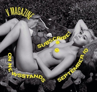 Miley Cyrus has posed nude for designer Karl Lagerfeld. Provocative pictorial with the controversial singer