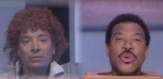 Lionel Richie and Jimmy Fallon recreated the clip of the song "Hello" (video)