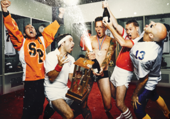 Simple Plan announced a new album named "Taking One For The Team"